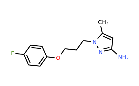CAS 1240564-84-4 | 1-[3-(4-fluorophenoxy)propyl]-5-methyl-1H-pyrazol-3-amine