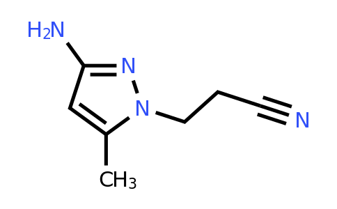 CAS 1240580-40-8 | 3-(3-amino-5-methyl-1H-pyrazol-1-yl)propanenitrile