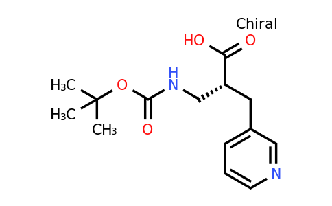 CAS 1240581-99-0 | (R)-3-Tert-butoxycarbonylamino-2-pyridin-3-ylmethyl-propionic acid