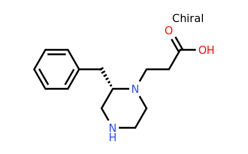CAS 1240582-14-2 | (S)-3-(2-Benzylpiperazin-1-YL)propanoic acid