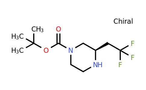 CAS 1240582-23-3 | (R)-3-(2,2,2-Trifluoro-ethyl)-piperazine-1-carboxylic acid tert-butyl ester