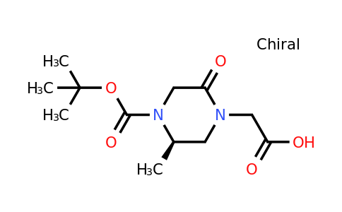 CAS 1240582-41-5 | (R)-4-Carboxymethyl-2-methyl-5-oxo-piperazine-1-carboxylic acid tert-butyl ester