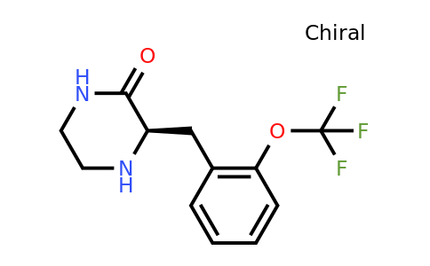 CAS 1240582-55-1 | (R)-3-(2-Trifluoromethoxy-benzyl)-piperazin-2-one