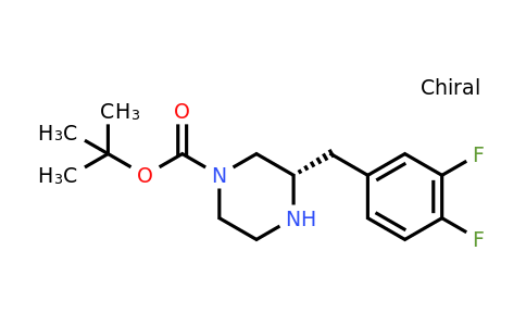 CAS 1240582-58-4 | (S)-3-(3,4-Difluoro-benzyl)-piperazine-1-carboxylic acid tert-butyl ester