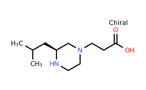 CAS 1240582-69-7 | (S)-3-(3-Isobutylpiperazin-1-YL)propanoic acid