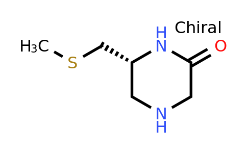 CAS 1240582-70-0 | (R)-6-Methylsulfanylmethyl-piperazin-2-one