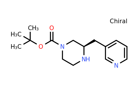 CAS 1240582-76-6 | (R)-3-Pyridin-3-ylmethyl-piperazine-1-carboxylic acid tert-butyl ester