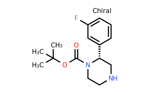 CAS 1240582-87-9 | (R)-2-(3-Fluoro-phenyl)-piperazine-1-carboxylic acid tert-butyl ester