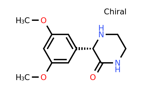 CAS 1240583-09-8 | (S)-3-(3,5-Dimethoxy-phenyl)-piperazin-2-one