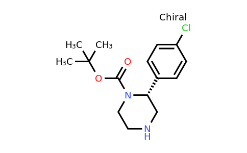 CAS 1240583-31-6 | (R)-2-(4-Chloro-phenyl)-piperazine-1-carboxylic acid tert-butyl ester