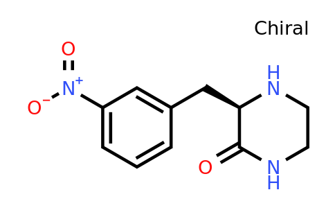 CAS 1240583-90-7 | (R)-3-(3-Nitro-benzyl)-piperazin-2-one