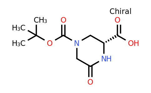 CAS 1240583-92-9 | (R)-5-Oxo-piperazine-1,3-dicarboxylic acid 1-tert-butyl ester