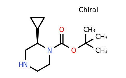 CAS 1240584-61-5 | tert-butyl (2R)-2-cyclopropylpiperazine-1-carboxylate