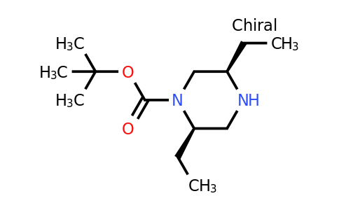 CAS 1240584-68-2 | (2R,5R)-2,5-Diethyl-piperazine-1-carboxylic acid tert-butyl ester