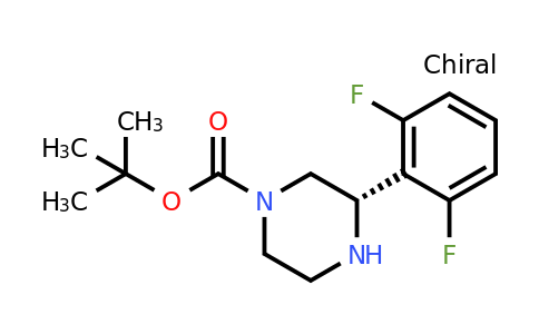 CAS 1240584-72-8 | (S)-3-(2,6-Difluoro-phenyl)-piperazine-1-carboxylic acid tert-butyl ester