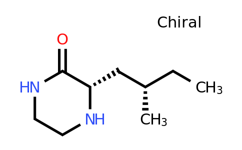 CAS 1240584-73-9 | (S)-3-((S)-2-Methyl-butyl)-piperazin-2-one
