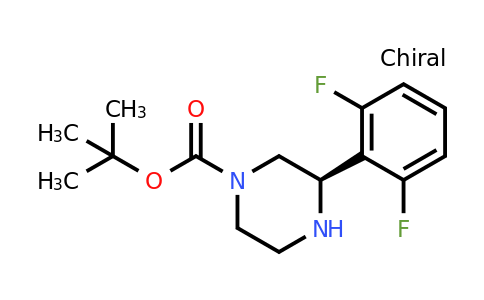 CAS 1240584-83-1 | (R)-3-(2,6-Difluoro-phenyl)-piperazine-1-carboxylic acid tert-butyl ester
