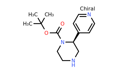 CAS 1240584-95-5 | (S)-2-Pyridin-4-YL-piperazine-1-carboxylic acid tert-butyl ester