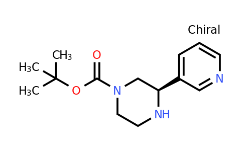 CAS 1240584-97-7 | (R)-3-Pyridin-3-YL-piperazine-1-carboxylic acid tert-butyl ester