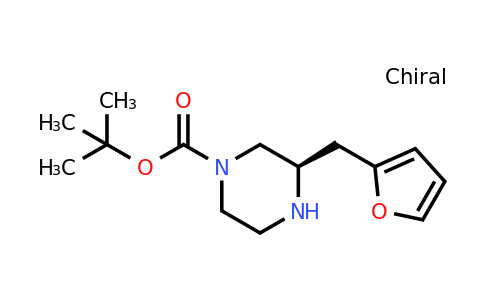 CAS 1240585-04-9 | (R)-3-Furan-2-ylmethyl-piperazine-1-carboxylic acid tert-butyl ester