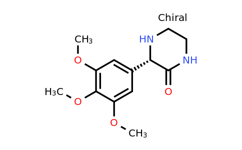 CAS 1240585-09-4 | (S)-3-(3,4,5-Trimethoxy-phenyl)-piperazin-2-one