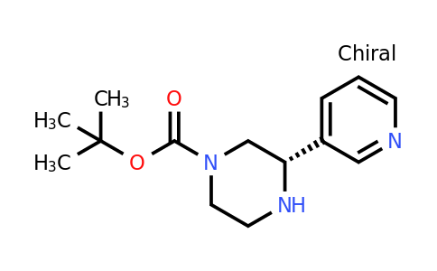 CAS 1240585-10-7 | (S)-3-Pyridin-3-YL-piperazine-1-carboxylic acid tert-butyl ester
