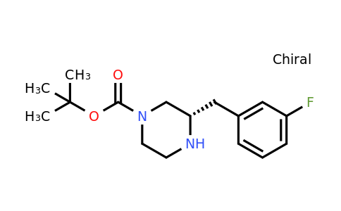CAS 1240585-17-4 | (S)-3-(3-Fluoro-benzyl)-piperazine-1-carboxylic acid tert-butyl ester