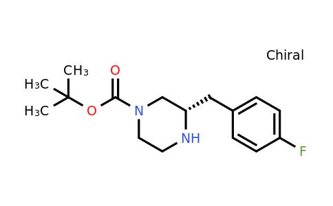 CAS 1240585-21-0 | (S)-3-(4-Fluoro-benzyl)-piperazine-1-carboxylic acid tert-butyl ester