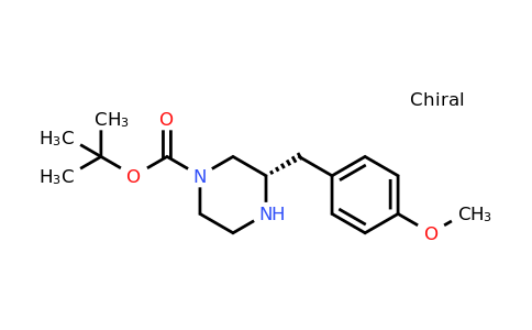 CAS 1240585-28-7 | (S)-3-(4-Methoxy-benzyl)-piperazine-1-carboxylic acid tert-butyl ester