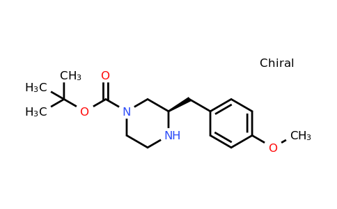 CAS 1240585-35-6 | (R)-3-(4-Methoxy-benzyl)-piperazine-1-carboxylic acid tert-butyl ester