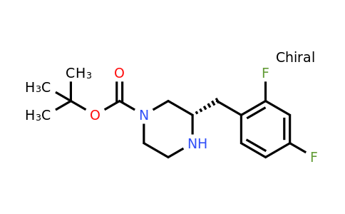CAS 1240585-36-7 | (S)-3-(2,4-Difluoro-benzyl)-piperazine-1-carboxylic acid tert-butyl ester