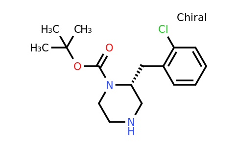 (R)-2-(2-Chloro-benzyl)-piperazine-1-carboxylic acid tert-butyl ester