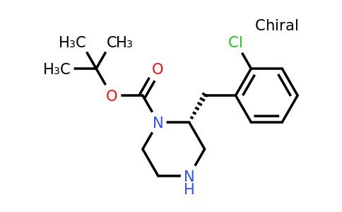 CAS 1240585-42-5 | (R)-2-(2-Chloro-benzyl)-piperazine-1-carboxylic acid tert-butyl ester