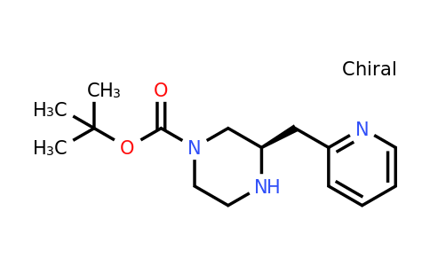 CAS 1240585-47-0 | (R)-3-Pyridin-2-ylmethyl-piperazine-1-carboxylic acid tert-butyl ester