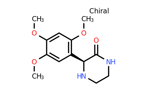 CAS 1240585-48-1 | (S)-3-(2,4,5-Trimethoxy-phenyl)-piperazin-2-one
