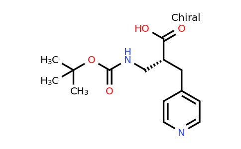CAS 1240585-61-8 | (R)-3-Tert-butoxycarbonylamino-2-pyridin-4-ylmethyl-propionic acid