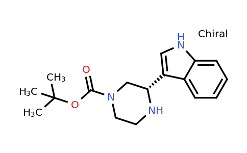 CAS 1240585-70-9 | (S)-3-(1H-Indol-3-YL)-piperazine-1-carboxylic acid tert-butyl ester