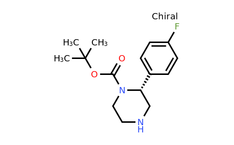CAS 1240585-74-3 | (R)-2-(4-Fluoro-phenyl)-piperazine-1-carboxylic acid tert-butyl ester