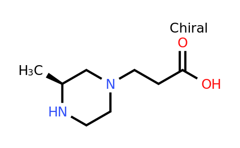 CAS 1240585-75-4 | (S)-3-(3-Methylpiperazin-1-YL)propanoic acid