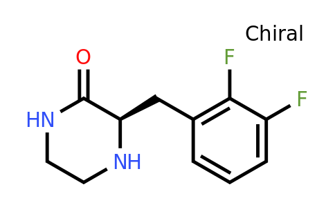 CAS 1240585-83-4 | (R)-3-(2,3-Difluoro-benzyl)-piperazin-2-one