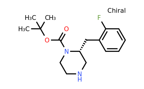 CAS 1240585-85-6 | (R)-2-(2-Fluoro-benzyl)-piperazine-1-carboxylic acid tert-butyl ester