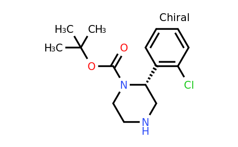 CAS 1240585-91-4 | (R)-2-(2-Chloro-phenyl)-piperazine-1-carboxylic acid tert-butyl ester