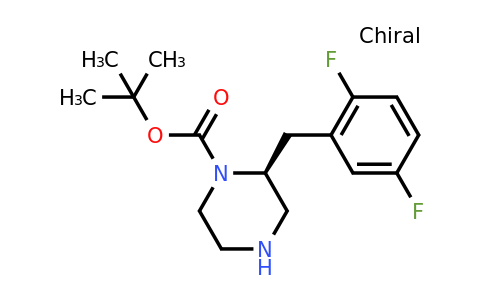 CAS 1240585-93-6 | (S)-2-(2,5-Difluoro-benzyl)-piperazine-1-carboxylic acid tert-butyl ester