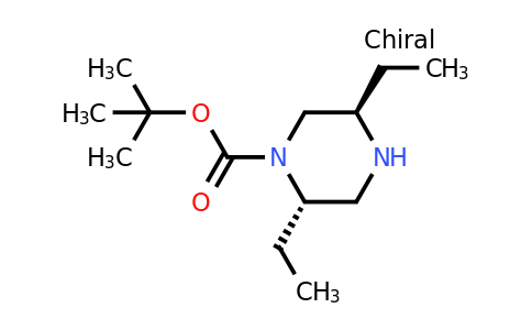 (2S,5R)-2,5-Diethyl-piperazine-1-carboxylic acid tert-butyl ester