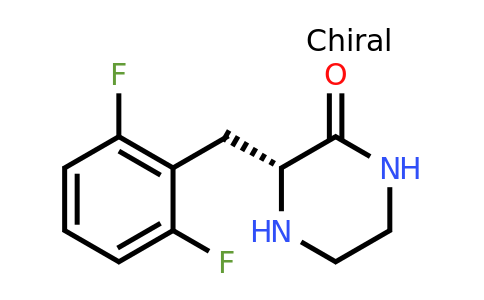 CAS 1240585-95-8 | (R)-3-(2,6-Difluoro-benzyl)-piperazin-2-one