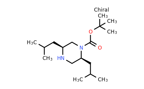 CAS 1240585-98-1 | (2S,5S)-2,5-Diisobutyl-piperazine-1-carboxylic acid tert-butyl ester