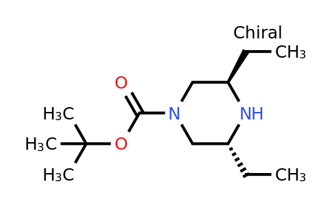CAS 1240586-00-8 | (3R,5R)-3,5-Diethyl-piperazine-1-carboxylic acid tert-butyl ester