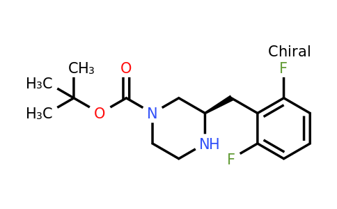 CAS 1240586-01-9 | (R)-3-(2,6-Difluoro-benzyl)-piperazine-1-carboxylic acid tert-butyl ester