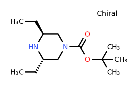CAS 1240586-05-3 | (3S,5S)-1-N-BOC-3,5-Diethyl piperazine