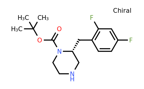 CAS 1240586-06-4 | (R)-2-(2,4-Difluoro-benzyl)-piperazine-1-carboxylic acid tert-butyl ester
